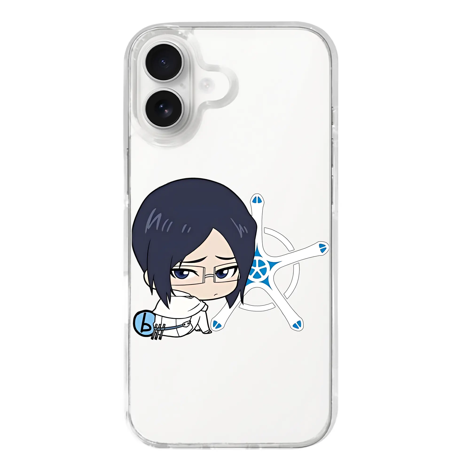 ブリーチ グッズ 石田 雨竜 - iPhone 17シリーズ 透明スマホケース – 薄型・耐衝撃・精密フィット保護カバー